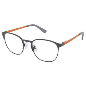 SUPERFLEX KIDS SFK-266 M103 GRAY ORANGE SUNGLASSES EYEGLASSES FRAME 44-17-120